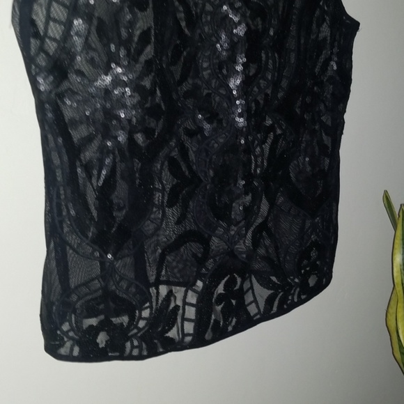 Tildon sequin black tank - Picture 5 of 6